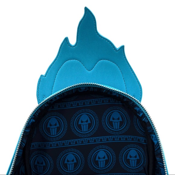 Disney Hercules Hades Cosplay Loungefly Mini Backpack NWT - Picture 11 of 12